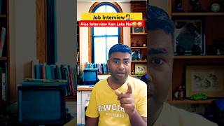 Ye Company hi Bech Dega 🤪🤣 jobinterview funny job comedy viral iCapitalZaib [upl. by Otanutrof]