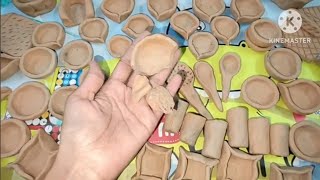 Breaking all my clay pot😔😔 9311588694 kitchenset claypotcrunch claypotseller asmrvideo [upl. by Riegel]