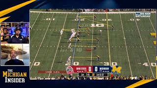 Michigan defensive film study with Vance Bedford Week 12  Ohio State [upl. by Atilal]