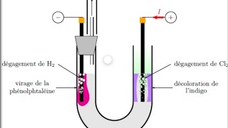 Électrolyse de chlorure de sodium [upl. by Naimed770]