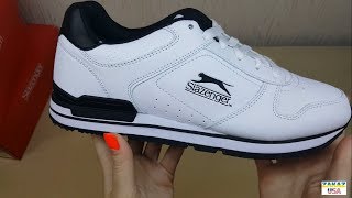 Slazenger Classic Mens Trainers  мужские классические кроссовки Покупка товаров из США [upl. by Pleione]