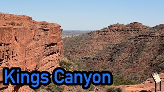 Kings Canyon  via Red Centre Way formerly Mereenie Loop  the back way to Yulara [upl. by Lalib]