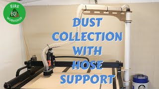 Custom CNC Dust Collection Swing Arm [upl. by Helaina]