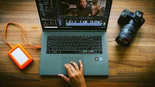 This Laptop is AMAZING for 4K Video Editing in Adobe Premiere Pro [upl. by Chatterjee419]