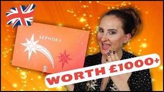 SEPHORA UK ADVENT CALENDAR UNBOXING 2023 [upl. by Lynden]