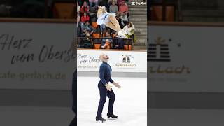 Nebelhorn Trophy Recap figureskating lift iceskating olympicsport oktoberfest [upl. by Alis407]