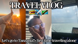 TRAVEL VLOG🇹🇿 let’s go to ZanzibarZimbabwean YouTuber💕 [upl. by Sergent]