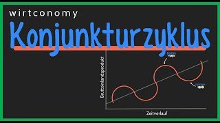 Konjunkturzyklus einfach erklärt  Konjunkturphasen und Indikatoren  VWL  wirtconomy [upl. by Nannaihr267]