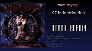 Indoctrination  Dimmu Borgir 2001 Puritanical Euphoric Misanthropia Album [upl. by Lednar746]