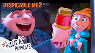 Gru and Lucys Salsa Heist 🥷  Despicable Me 2  Movie Moments  Mega Moments [upl. by Nimref987]