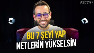 Bu 7 Şeyi Yap Netlerin Yükselsin 🤙 [upl. by Llennej]