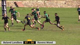 Boland Landbou o15A vs Ravens Wood School o16C England [upl. by Neelram]