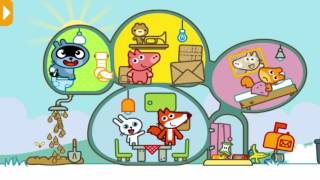 Pango and friends in the Toilet 4 Play Pango Land Cartoon Game for Kids BoomToonzTV [upl. by Smada181]