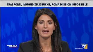 Elezioni Roma Viriginia Raggi quotAlleanza con Pd al ballottaggio Non con questo Pdquot [upl. by Ostraw14]