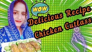 Crispy Chicken Cutlass  Homemade Quick and Easy Recipe  By CookyFoodsVlogs [upl. by Russon]