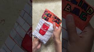 Coca Cola  Blind Bag blindbag craft papercraft diy asmr papersquishy soda kpop newjeans [upl. by Goeselt]