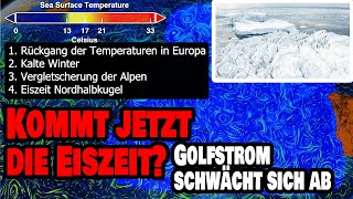 Kommt jetzt die Eiszeit  Golfstrom schwächelt [upl. by Aitsirk]