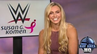 CHARLOTTE FLAIR INTERVIEW on HELL IN A CELL WWE PAIGE GOLDBERG MICKIE JAMES SASHA BANKS amp MORE [upl. by Lach859]