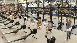 CrossFit  North Central Regional Live Footage Womens Event 1 [upl. by Tressa519]