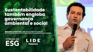 Fórum de ESG LIDE Paraná  Bernando Zanini [upl. by Ciredec]