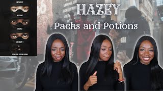 HAZEY  Packs and Potions x Packs and Potions ft M1llionz Digga D amp Unknown T Remix  REACTION [upl. by Domenech639]