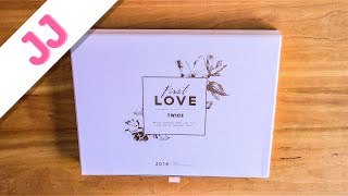 First Love  TWICE 2018 Seasons Greetings Unboxing  JJ Once [upl. by Leibrag34]