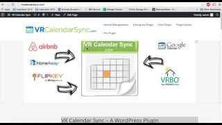 Vacation Rental Calendar Sync Plugin for Wordpress  FREE version [upl. by Nicolais448]