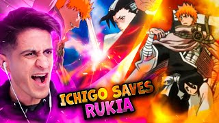 Ichigo Saves Rukia like a True Chad [upl. by Aiynot]