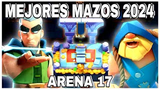 Los MEJORES MAZOS para la ARENA 17  CRIPTA REAL 2024 [upl. by Aliuqahs]