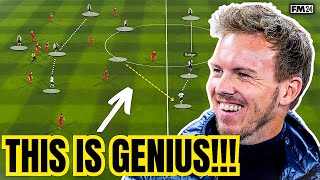 Julian Nagelsmanns TOTAL Fluid Tactic  WIDE OVERLOADS  BEST FM24 TACTICS [upl. by Bernt]