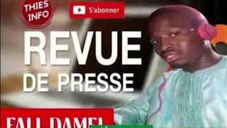 REVUE DE PRESSE WOLOF THIES INFO 01 11 2024 [upl. by Musa849]