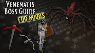 OSRS Venenatis Guide For Noobs [upl. by Asilaj925]