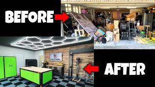 DIY Garage Makeover On A Budget This Trick Saved Me Thousands [upl. by Vita]