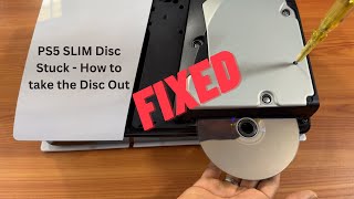 PS5 SLIM Disc Stuck  How to take the Disc Out [upl. by Jamin]