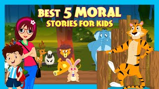 Best 5 Moral Stories For Kids  Learning Stories  Tia amp Tofu Storytelling  Beddtime Stories [upl. by Nylessej]