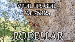 Steil ist Geil 7a512a 🔥RODELLAR ESCALADA EN RODELLAR ⛰️Boulder del Jon🧗 [upl. by Aitnyc7]