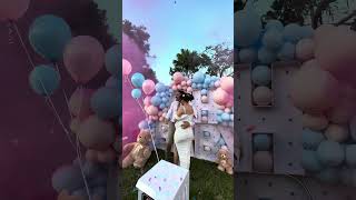 Powder Blasters sparks confetti and sparks machines for a incredible gender reveal💕 genderreveal [upl. by Jannery]