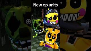 New Vs Old Op units in FnTd shorts fnaf roblox fntd [upl. by Ahsieit202]