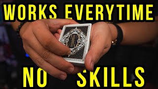 Learn THE BEST SelfWorking Card Trick in the World Magic Tutorial [upl. by Yerahcaz870]