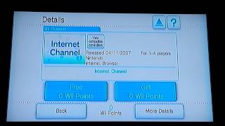 Wii  Internet Get Connected Video Channel [upl. by Onra993]