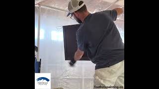 Priming With The Master foothillspaintingco golocal cabinets fallpainting [upl. by Leamsi555]