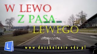 Odlewnicza Rondo Łabiszyńska Skręt w lewo [upl. by Aelak]