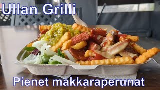 Ullan Grilli Makkaraperunat hinnasto subs Tampere grilli fastfood finland [upl. by Christianna]