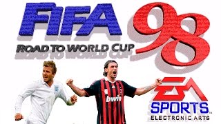 FIFA 98 Road to World Cup gameplay Sega Mega DriveGenesis [upl. by Tybi643]