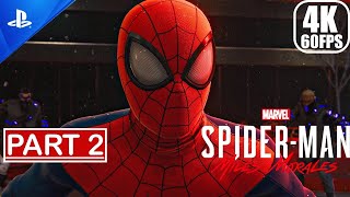 Spider Man Miles Morales PS4 Pro  Gameplay Walkthrough 60FPS 4K Part 2 No Commentary [upl. by Romona608]