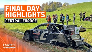 Final Day Highlights  WRC Central European Rally 2024 [upl. by Hareenum]