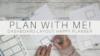 Plan With Me  Classic Happy Planner Dashboard Layout  February 26March 3 2024 [upl. by Meibers170]