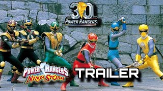 Power Rangers Ninja Storm Trailer POWER RANGERS 30 PROJECT [upl. by Conchita]