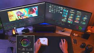 How do you edit your video faster than others  TourBox controller for video editing color grading [upl. by Abernathy649]