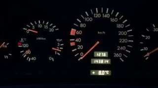 Mercedes SL500 R129 M119 Beschleunigung acceleration 0  100 kmh [upl. by Menon]